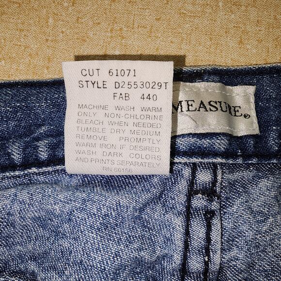 Anthropologie TapeMeasure Jeans Size 10 Mom Y2K High Waisted Rise Tapered Y2K - Picture 6 of 6